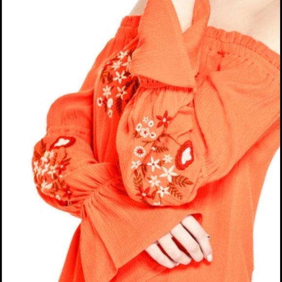 NWT Guess Presley Embroidered Dress - Picture 9 of 9